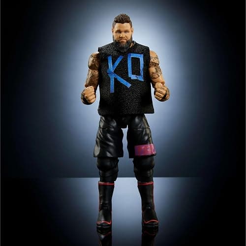 Mattel WWE Elite Action Figure & Accessories, Series #116 6-inch Collectible Kevin Owens with 25 Articulation Points & Swappable Hands thumbnail 4