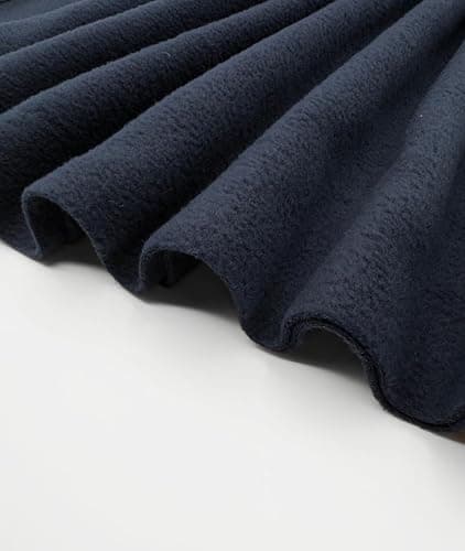 EOVEA - Polar Fleece Fabric by The Yard – Soft Anti-Pill, Warm & Cozy Material for Blankets, Clothing, Crafts, Pet Beds & DIY Sewing – 60” Wide, Solid (Navy, 2 Yard) thumbnail 2