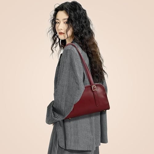 MINKARS Swing Zip Shoulder Bag with Cherry Bag Charm thumbnail 8