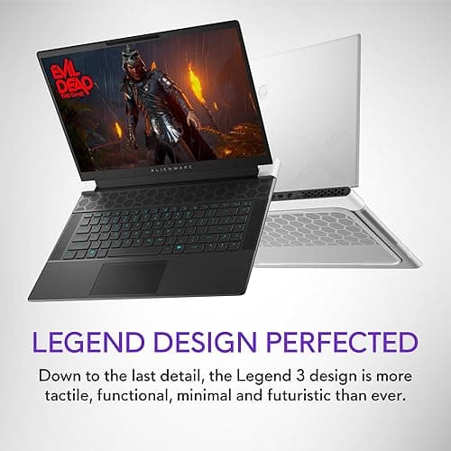 Alienware X16 R2 Gaming Laptop - 16-inch QHD+ 240Hz 3ms Display, Intel Core Ultra 7-155H, 16GB LPDDR5X RAM, 1TB SSD, NVIDIA GeForce RTX 4070 8GB GDDR6, Windows 11 Home, Onsite Service - Lunar Silver thumbnail 6