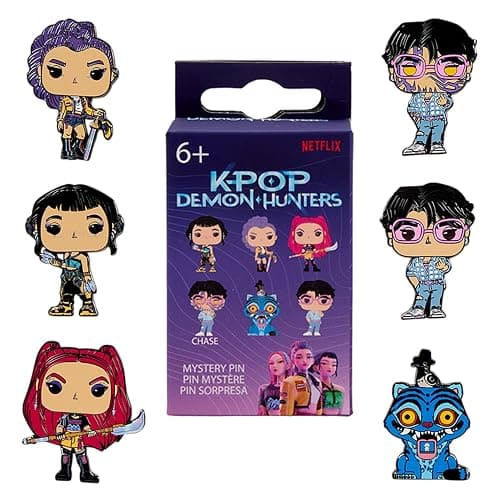 Funko Pop! By Loungefly KPop Demon Hunters Mystery Box Pin - Image 1