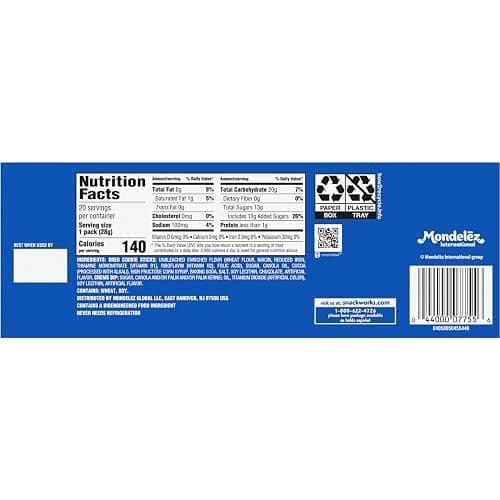 Handi-Snacks OREO Cookie Sticks 'N Creme Dip Snack Packs, 20 Snack Packs thumbnail 3
