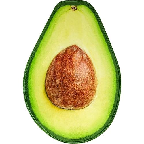 Vessia Avocado Throw Blanket(Green), Realistic Funny Food Blanket for Adults and Kids, 300GSM Novelty Fruits Printed Throw for Couch, Sofa, Bed, Fun Home Decor for Boys, Girls - 60 inch - Avocado