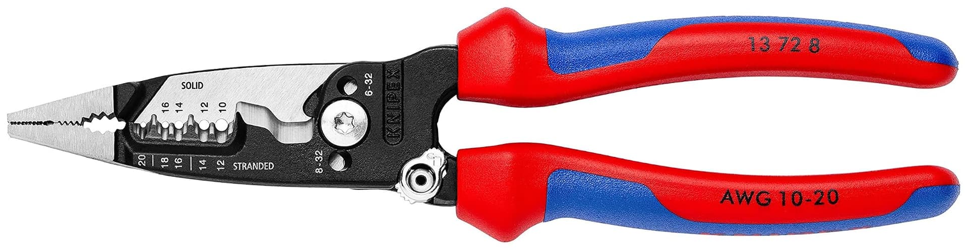 KNIPEX Tools 13 72 8 Forged Wire Stripper, 8-Inch thumbnail 3
