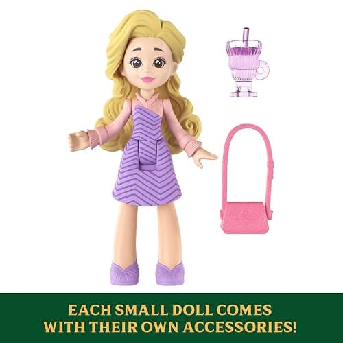 Mattel Universal Pictures’ Wicked Students of Shiz Multipack, 5 Small Dolls with Signature Looks and 9 Storytelling Accessories, Inspired by The Movie thumbnail 5