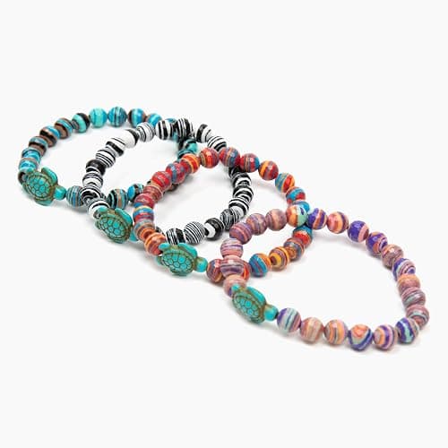 KoaKoa Sparkle Sea Turtle Tracking Bracelet, helps save sea turtles, one size fits most Men and Women thumbnail 3