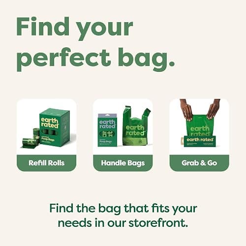 Earth Rated Poop Bags for Dogs Guaranteed Leak Proof and Extra Thick Waste Bag Refill Rolls, Lavender Scented, 120 Bags thumbnail 6