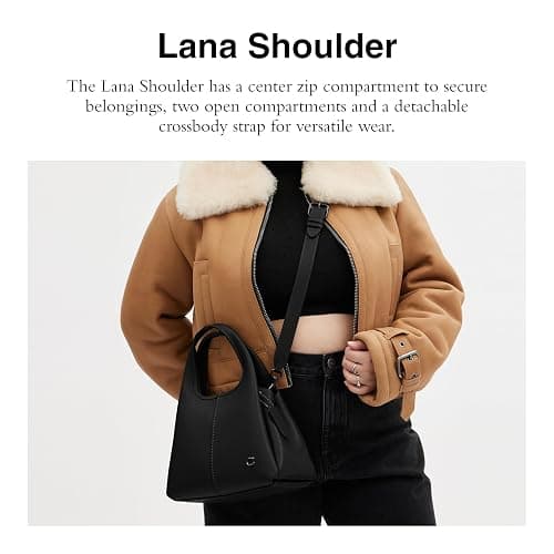 Coach Women's Leather Lana Shoulder Bag thumbnail 4