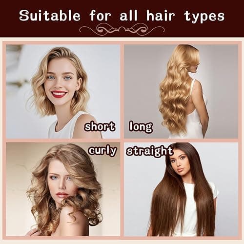 HAIOLORPRO Heatless Hair Curler Velvet, Heatless Curls Overnight Hair Curlers to Sleep in, Overnight Rods Heatless Curls for Short Long Hair All Hair Types Styling Tools-5PCS Brown thumbnail 7