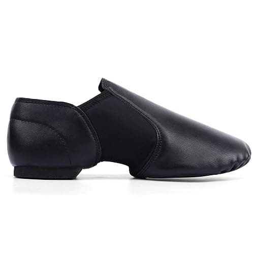 Linodes Unisex 006 PU Leather Upper Slip-on Jazz Shoe for Women and Men's Dance Shoes | Slip-on, PU Leather Upper thumbnail 2
