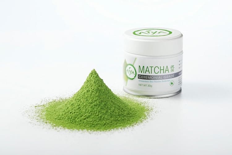 Aiya Authentic Japanese Premium First Harvest Ceremonial Grade Matcha Green Tea Powder - Vegan-Friendly, Zero Sugar, Gluten-Free - 30g Tin thumbnail 2