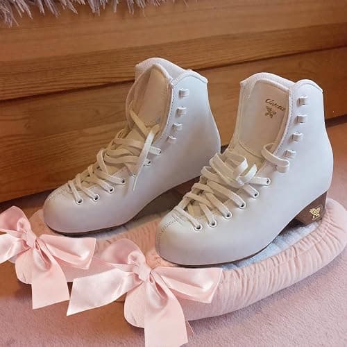 Soulchen Pink Bow Ice Skate Blade Covers Puffy Winter Sports Ice Skate Guards for Women Youth Adults Figure Hockey Skating Blade Protector Accessories Gifts thumbnail 4