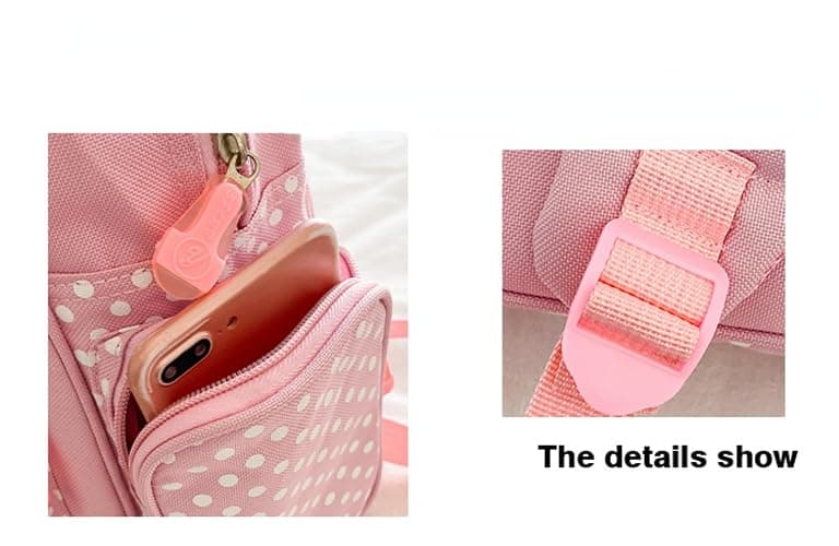 Kawaii Strawberry Backpack Pink Cute Mini Aesthetic Backpack Japanese Anime Cutecore Small Bookbag thumbnail 8