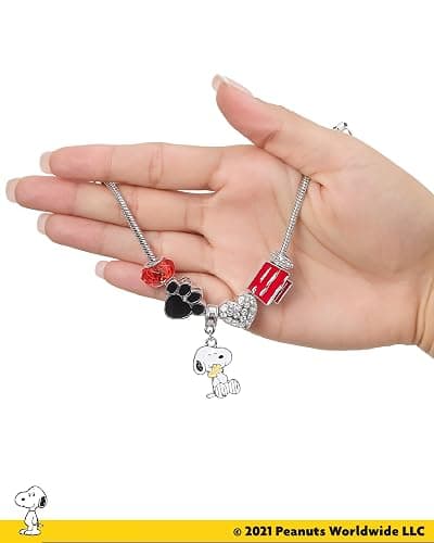 SALLY ROSE Charm Bracelets for Women 7" | Official Peanuts Snoopy thumbnail 3