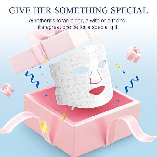 Fiogeo LED Light Therapy mask (FM-02, Red Light Therapy for Face, Red Light Mask, thumbnail 7