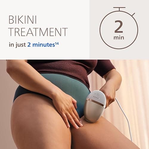 Philips Lumea 9000 Series IPL Hair Removal Device Permanent Laser Hair Reduction for Women & Men, Easy and Comfortable Use at Home, SenseIQ, 4 Attachments for Body, Face, Bikini & Underarms, BRI984/03 thumbnail 5