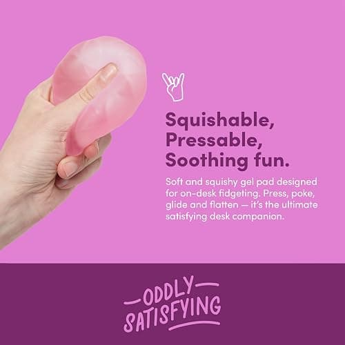 Gump Surface Gel-Filled Stress Ball | Ultra-Squishy Fidget Toy for Stress Relief & Focus | Anxiety Ball for Adults & Teens | Sensory Squeeze Toy | Warm Mix 2 Pack thumbnail 4