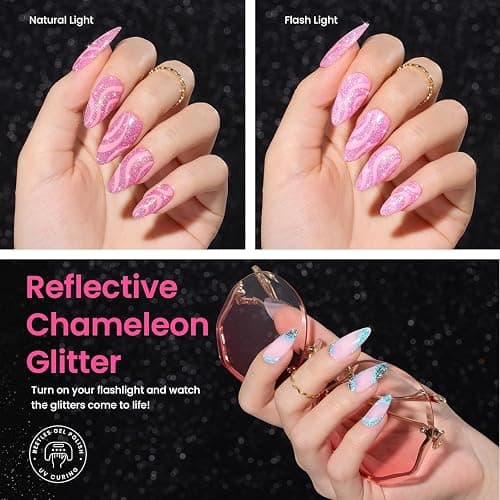 Beetles Chameleon Gel Nail Polish Set- 6 thumbnail 2
