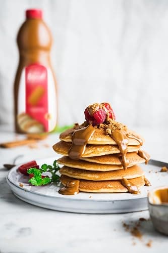 Lotus Biscoff - Spread Topping - Product of Europe (EXP. DATE = DD-MM-YY) - Vegan - Biscoff Cookie Butter Syrup - 2.2lb (Pack of 1) - Non GMO thumbnail 5