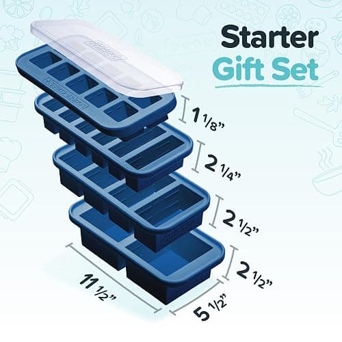 Silicone Freezer Molds With Lids  thumbnail 2