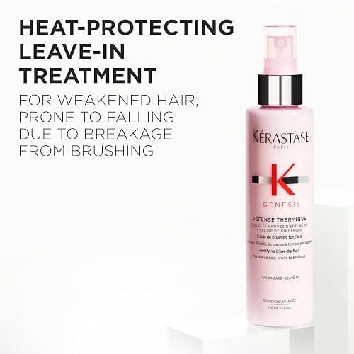 Kerastase Genesis Thermique Blow Dry Primer – Heat Protectant, 5.1 Fl Oz | Anti-breakage, detangles, hydrates, strengthens, reduces frizz, sulfate-free, 5.1 fl oz thumbnail 2
