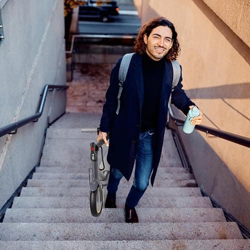 Electric Scooter Adults, Powerful 350W E-Scooter, Max 19 Mph & 15-19 Miles Range Scooters, Folding Scooters with 8.5" Solid Tires, Commuting Scooter Kick Scooter with APP Control (Seats Optional) thumbnail 6