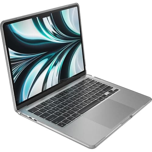 Otterbox - MacBook Air Case for 13-Inch M2 2022 & M3 2024, Scratch-Resistant Laptop Case, Ultra-Slim & Lightweight Design with Grippy Edges (Clear) thumbnail 6