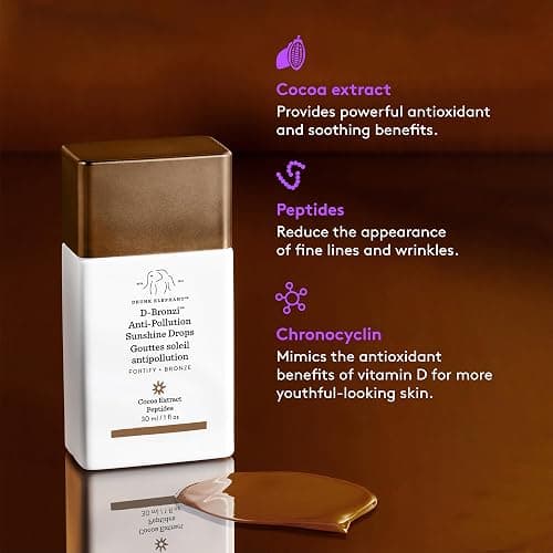 D-Bronzi Anti Pollution Sunshine Drops by Drunk Elephant for Women - 1 oz Drops thumbnail 6