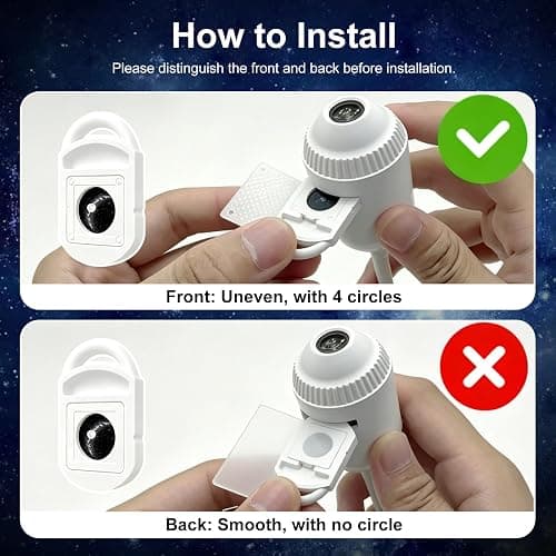 MolKuno 2-in-1 Galaxy Projector Night Light | 24 Projection Films, Portable USB Starry Sky Projection LED, 360° Adjustable, Brightness Control thumbnail 7