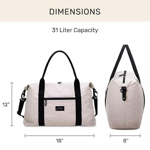 Jadyn Lola Travel Bag, Weekender/Overnight Duffel, Gym Tote Bag for Women, Men thumbnail 5