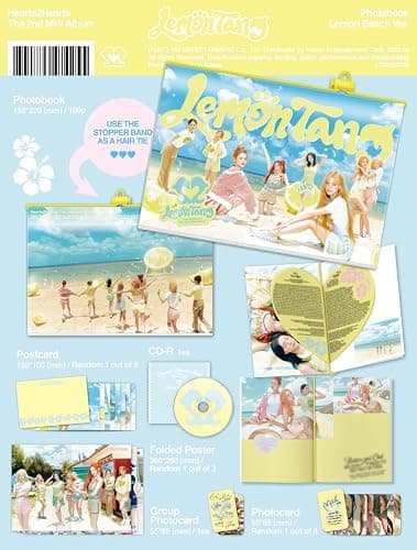 Lemon Tang Hearts2Hearts Album [Random Photobook ver.]+Pre Order Benefits+BolsVos Idol-Inspired Freebies 2nd Mini Album thumbnail 3