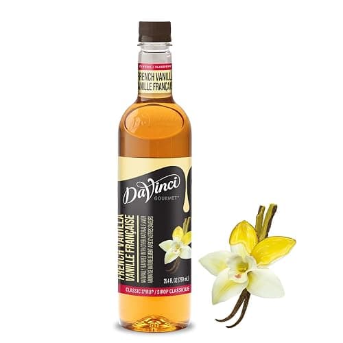 DaVinci Gourmet Classic French Vanilla Syrup, 25.4 Fluid Ounces (Pack of 1) - Image 1