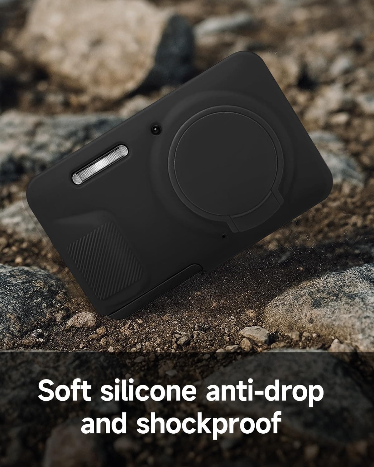 T Tersely for Kodak PIXPRO FZ55 Case - Soft Silicone Protective Cover, Anti-Scratch, Slim Fit & Lightweight, Perfectly Snug for Your Camera (Black) thumbnail 3