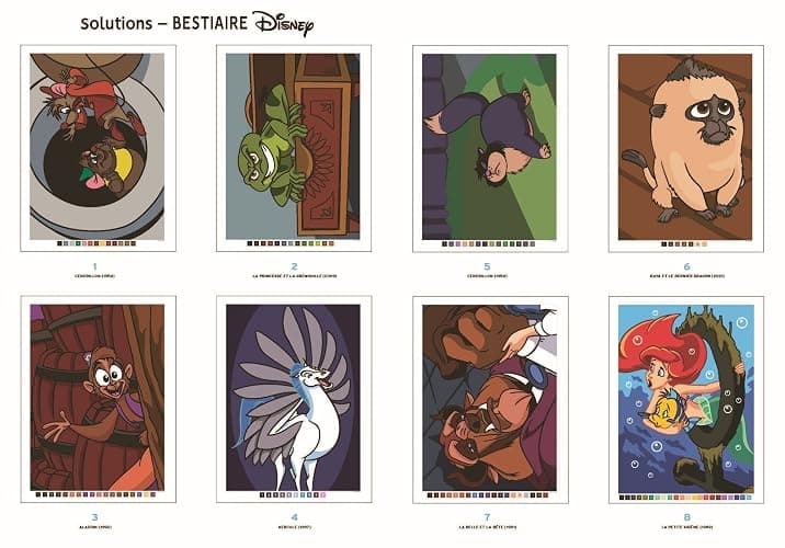 Coloriages mystères Disney - Bestiaire thumbnail 6
