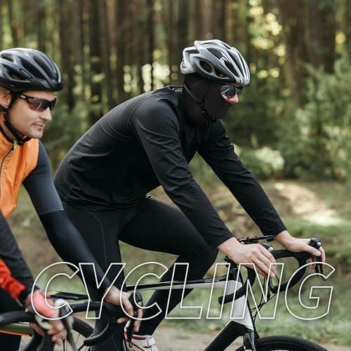 LONGKING Balaclava Face Mask for Men and Women – Skiing, Snowboarding, Motorcycle, UV Protection & Wind Protection thumbnail 6