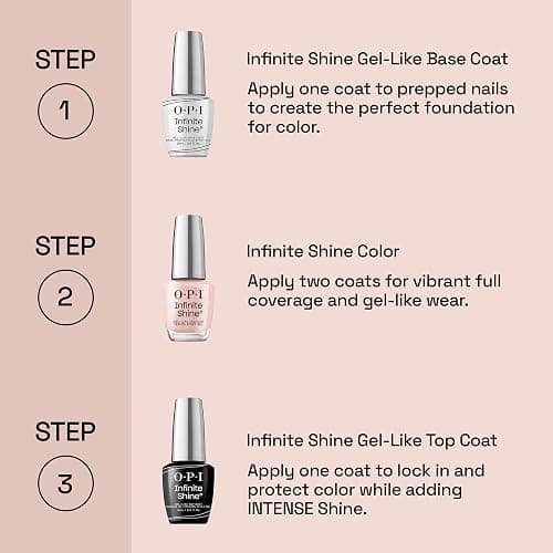 OPI Infinite Shine Long Wear Nail Polish | Opaque Bright Red Crème Gel Like Nail Polish | Vegan, Long Lasting, Streak Free thumbnail 5