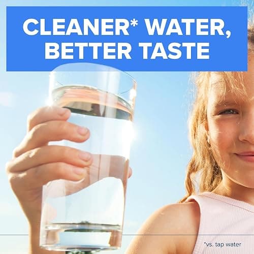 Brita Standard Water Filter for Pitchers and Dispensers, BPA-Free, Reduces Copper, Cadmium and Mercury Impurities, Lasts Two Months or 40 Gallons, Includes 4 Filters for Pitchers thumbnail 2