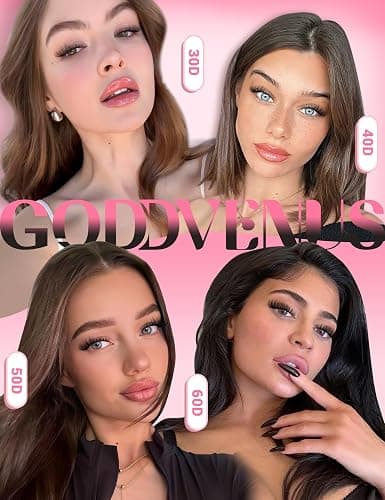 Goddvenus Cluster Lashes Kit Individual Eyelashes 30D 40D 50D 60D Natural Wispy D Curl Lash Clusters 320pcs 12mm-18mm EyelashClusters Fluffy Lashes Individual Cluster For DIY Lash Extension thumbnail 2