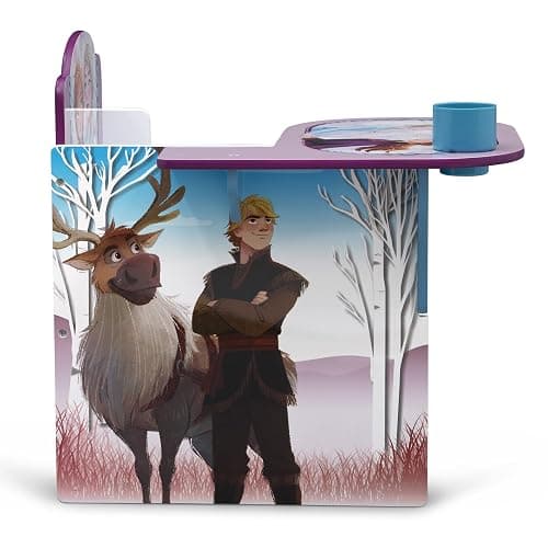 Delta Children Chair Desk with Storage Bin, Disney Frozen II thumbnail 6
