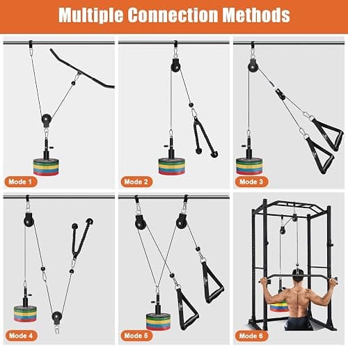  Home Gym Pulley System thumbnail 3