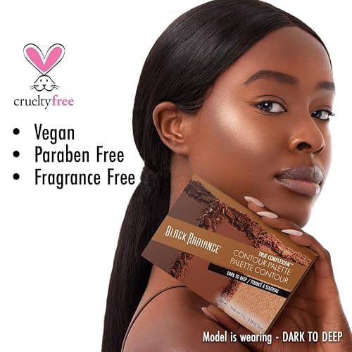 Black Radiance True Complexion Contour Palette, Medium to Dark, 0.38 Ounce thumbnail 6