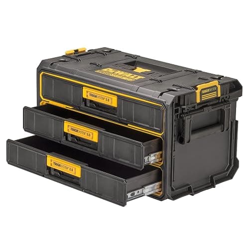 DEWALT TOUGHSYSTEM 2.0 Tool Organizer and Storage 3 Drawer Unit (DWST08330) thumbnail 8