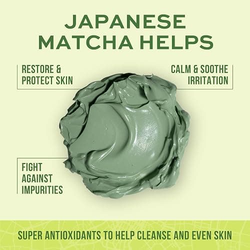 Freeman Exotic Blends Detoxifying Japanese Matcha Cream Facial Mask, 6 fl.oz./ 175 mL Tube thumbnail 2