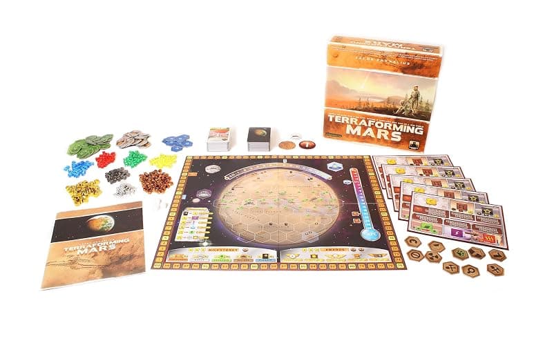 Terraforming Mars Board Game-Award Winning Strategic Space Adventure Game for Family Game Night, Competitive Play&High Replay Value-Adults, Cardboard,Teens&lovers of Board Games by Stronghold Games  - Terraforming Mars (Full Game) thumbnail 9