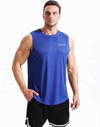 NELEUS Men's Muscle Tank Top 3-pack thumbnail 7