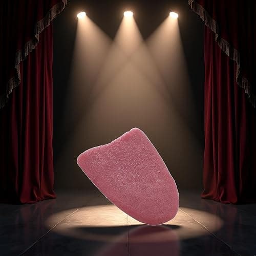 Jinshining 5 Pieces Realistic Fake Tongue False Tongue Prank Tongue Halloween Artificial Horrific Tongue Tricks Tongue Magic Props Stage Props for Carnival Halloween Party Decoration thumbnail 2