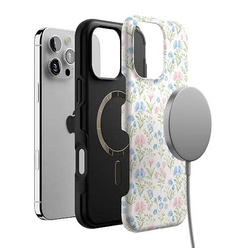 Casely iPhone 16 Pro Case | Pastel Garden | Sunday Best | Compatible with MagSafe | Bold Protective Design thumbnail 4