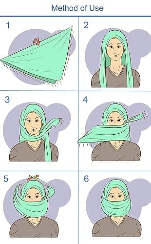 Desert Scarf / 100% Cotton Keffiyeh Scarf Wrap for Men And Women thumbnail 5