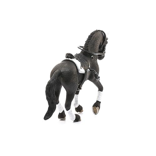 Schleich Horse Club - 4-Piece Tournament Riding Stallion Playset - Realistic Black Horse Figurine with Riding Accessories for Girls and Boys - Screen-Free, Imaginative Play for Kids 5+ | 42457 | Horse Figurine, Equestrian Toy for Girls 5+, Realistic Horse Toy, Screen-Free Imaginative Pretend Play, Party Gifts thumbnail 4
