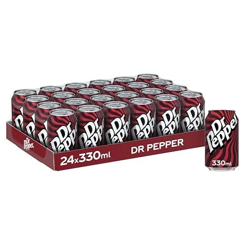 Dr Pepper Can Original 330 ml (Pack of 24) - Image 1